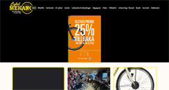 Desktop Screenshot of cykelmekano.se