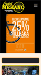 Mobile Screenshot of cykelmekano.se